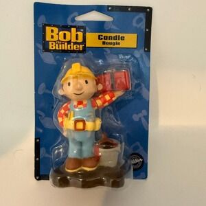 Vintage 2002 Wilton Bob the Builder Birthday Candle Cake Topper New in Package